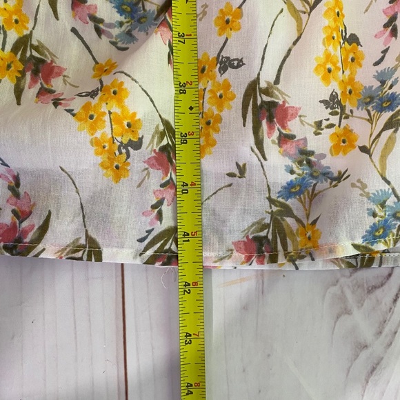 NEW LINE & DOT REVOLVE Fleur Yellow Flower Print Dress - Picture 13 of 14